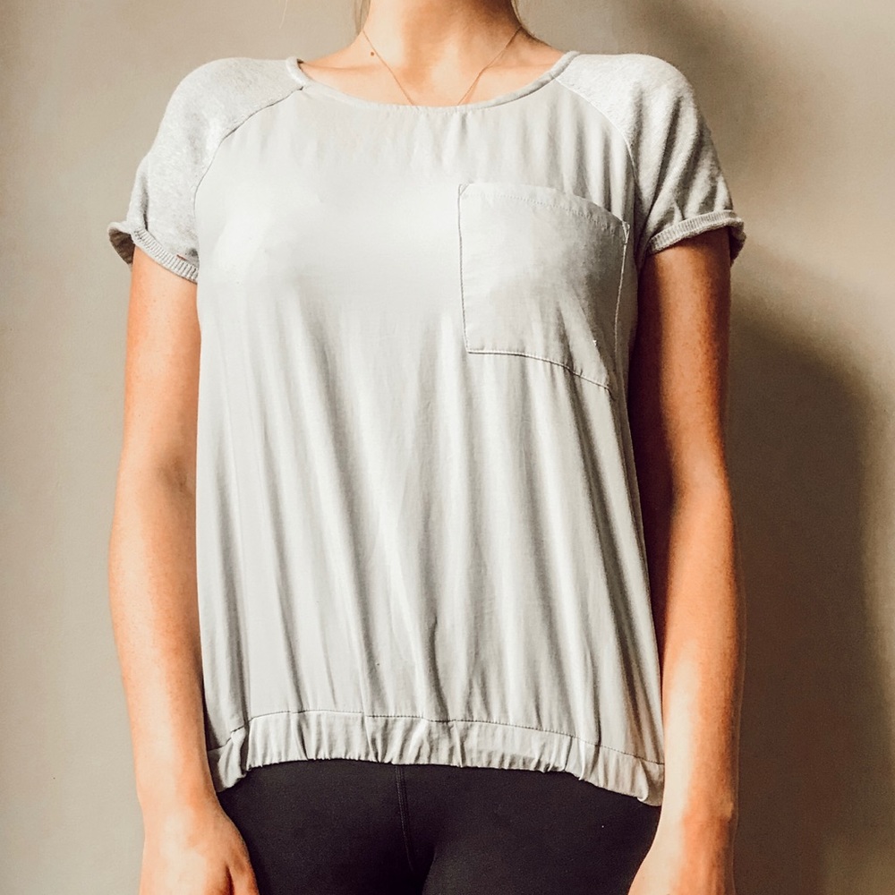 Moth Knit Cotton Pullover Blouse